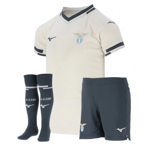 Lazio Bortadräkt Barn 2025-26 Kortärmad (+ Korta byxor)